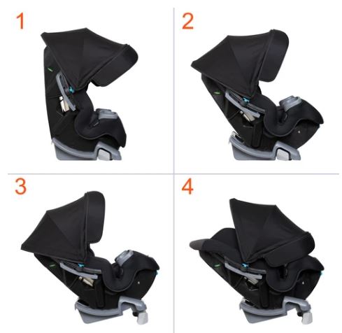 Buy Baby Trend Baby Trend Cover Me 4 In 1 Convertible Car Seat Dark
